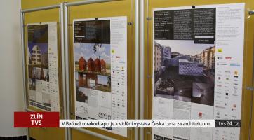 V Baťově mrakodrapu je k vidění výstava Česká cena za architekturu