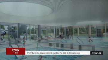 Krytý bazén a aquacentrum vyjdou na 250 milionů korun
