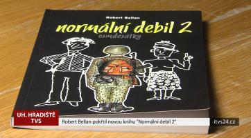 Robert Bellan pokřtil novou knihu Normální debil 2