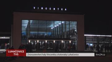V Luhačovicích znovuotevřeli halu Vincentka a kolonádu