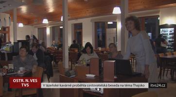 V lázeňské kavárně proběhla cestovatelská beseda na téma Thajsko