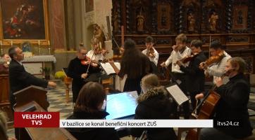 V bazilice se konal benefiční koncert ZUŠ