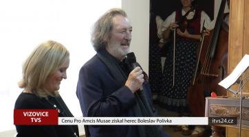 Cenu Pro Amcis Musae získal herec Boleslav Polívka