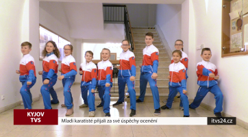 Mladé karatisty ocenili na radnici 
