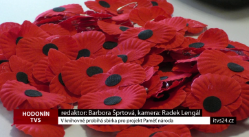 V knihovně probíhá sbírka pro Paměť národa