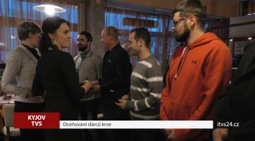 V Kyjově ocenili dárce krve
