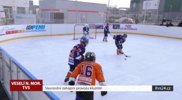 Provoz kluziště ve Veselí byl slavnostně zahájen