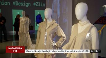 Muzeum Napajedla zahájilo výstavu oděvních modelů studentů UTB