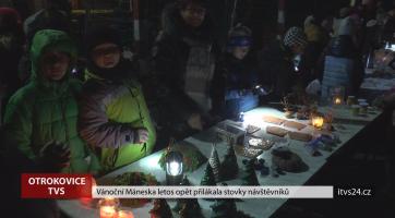 Vánoční Máneska letos opět přivítala stovky návštěvníků