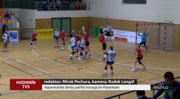 Házenkářské derby patřilo hostujícím Panenkám