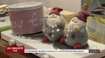 Ve Slováckém divadle se konal už 5. ročník Dobročinného bazaru