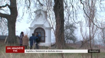 Kaplička v Mařaticích se dočkala obnovy