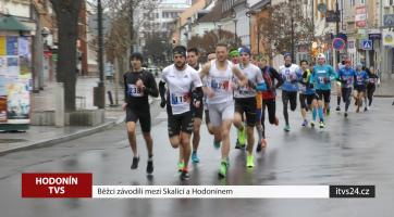 Běžci závodili na trase Hodonín - Skalica