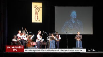 Ve městě proběhl festival hudebních nástrojů lidových muzik