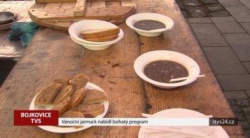 Vánoční jarmark v Bojkovicích nabídl bohatý program