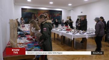 V Kyjově je k vidění vánoční výstava prací žáků SOU