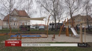 Dům dětí a mládeže má nové hřiště