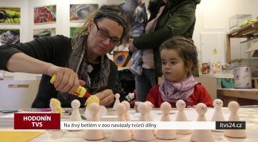 Na živý betlém v zoo navázaly tvůrčí dílny