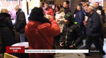 Vánoční jarmark měl velký ohlas
