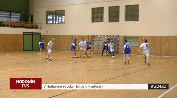 V Hodoníně se utkali fotbaloví veteráni
