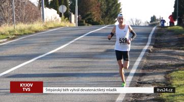 Štěpánský běh vyhrál devatenáctiletý mladík