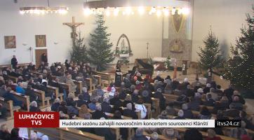 Hudební sezónu zahájili novoročním koncertem sourozenci Klánští