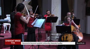 Novoroční koncert potěšil milovníky klasické hudby