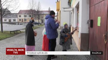 Tři králové vyšli do ulic také ve Veselí nad Moravou 