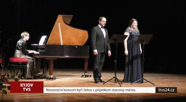 Novoroční koncert byl i letos přípitkem starosty města