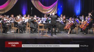 Novoroční koncert obstaraly domácí soubory