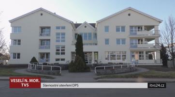 Ve Veselí proběhlo slavnostní otevření DPS