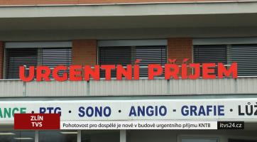 Pohotovost pro dospělé je nově v budově urgentního příjmu KNTB