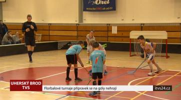 Florbalové turnaje přípravek se na góly nehrají