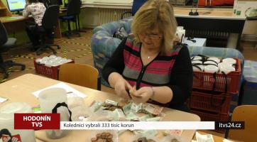 Koledníci v Hodoníně vybrali 333 tisíc korun
