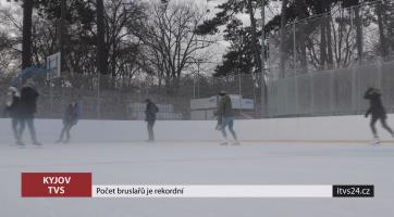 Počet bruslařů v Kyjově je rekordní 