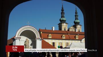 Kraj přispěje na památník připomínající návštěvu Jana Pavla II.