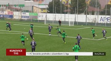 1. FC Slovácko prohrálo s účastníkem 3. ligy