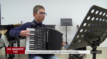 Předvánoční muzicírování naladilo děti na vánoční svátky