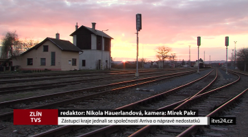 Zástupci kraje jednali se společností Arriva o nápravě nedostatků