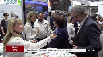 Zlínský kraj si připomněl na Regiontour modrotisk