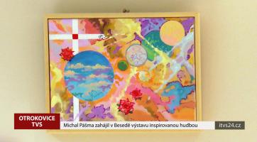 Michal Pášma zahájil v Besedě výstavu inspirovanou hudbou