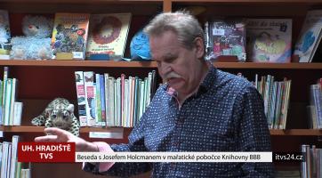 V mařatické pobočce Knihovny BBB proběhla beseda s Josefem Holcmanem