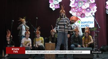 Akademii DDM tradičně zastřešil Kašpárek v rohlíku revirvál