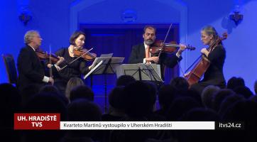 Kvarteto Martinů vystoupilo v Uherském Hradišti