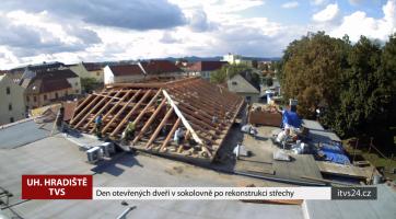 Den otevřených dveří v sokolovně po rekonstrukci střechy