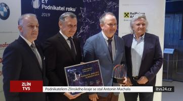 Podnikatelem Zlínského kraje se stal Antonín Machala