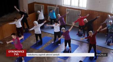 Sokolovnu zaplnili aktivní senioři