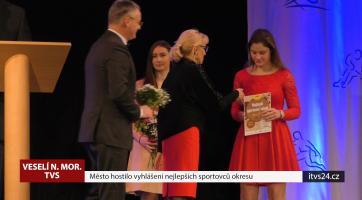 Město hostilo vyhlášení nejlepších sportovců okresu