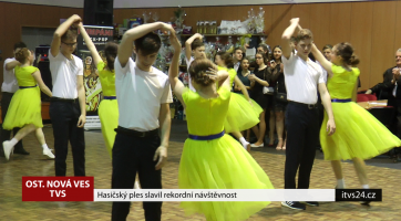 Hasičský ples slavil rekordní návštěvnost