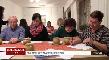 Klub zdraví se věnoval mentální kondici